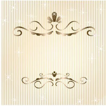 Christmas card with holiday elements. Stock-Illustration