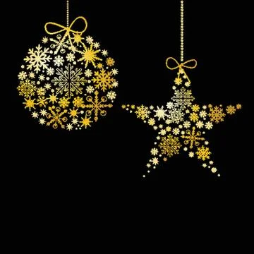 Christmas card with holiday elements. 스톡 일러스트