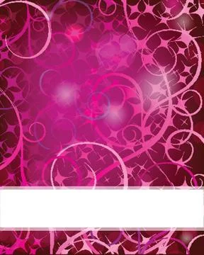 Christmas card with holiday elements. Illustrazione stock