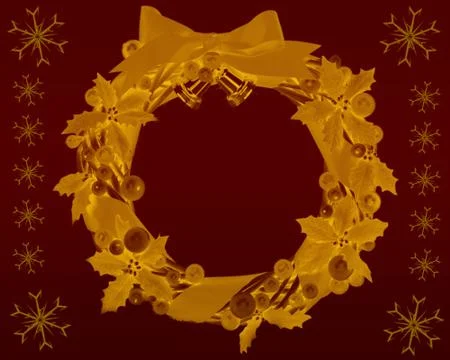 Christmas card Stock Illustration