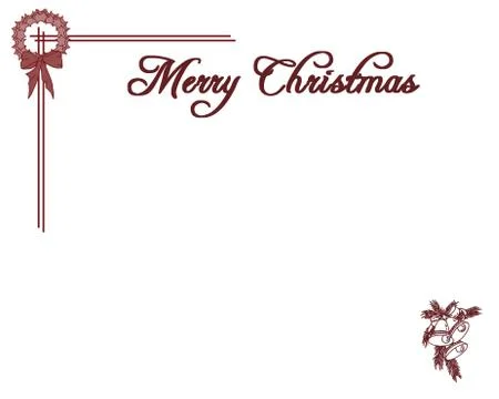 Christmas card Stock Illustration