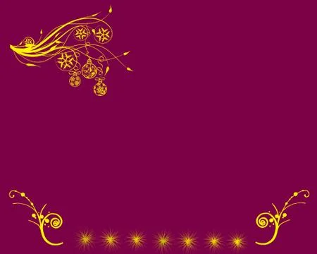 Christmas card Stock Illustration