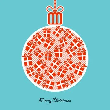 Christmas card Stock Illustration