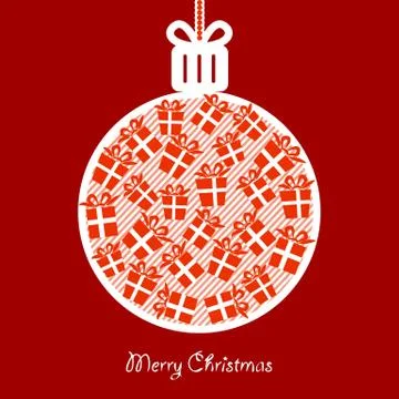 Christmas card Stock Illustration
