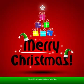 Christmas card Stock Illustration