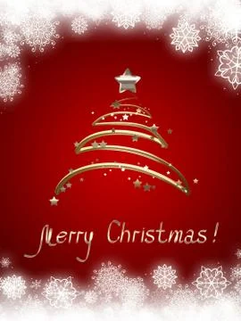 Christmas card Stock Illustration