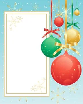 Christmas card Illustrazione stock