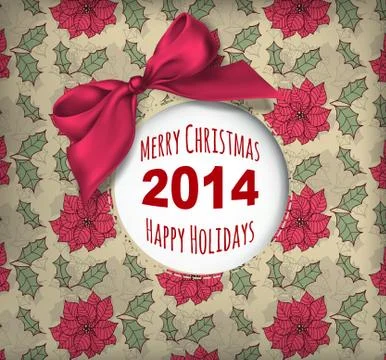 Christmas card Stock Illustration