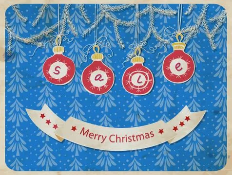 Christmas card Stock Illustration