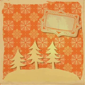 Christmas card Stock Illustration