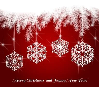 Christmas card Stock Illustration