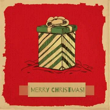 Christmas card Stock Illustration