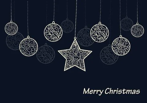 Christmas card Stock Illustration