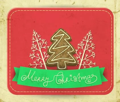 Christmas card Stock Illustration