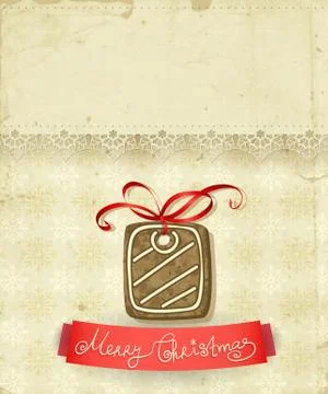 Christmas card Illustrazione stock