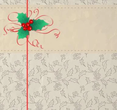 Christmas card Stock Illustration