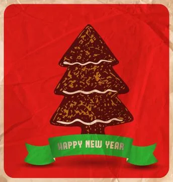 Christmas card Stock Illustration