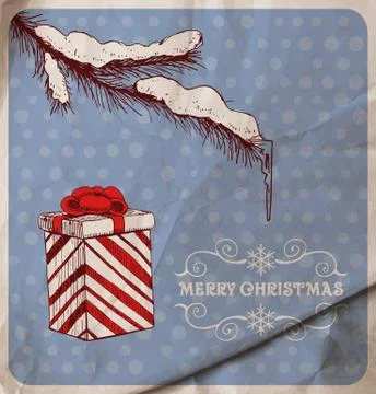 Christmas card Stock Illustration