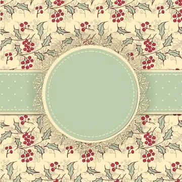 Christmas card Stock Illustration