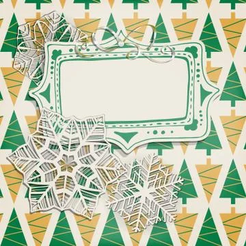 Christmas card Stock Illustration