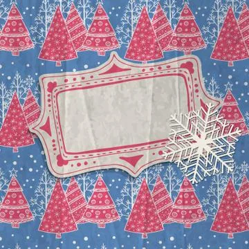 Christmas card Stock Illustration