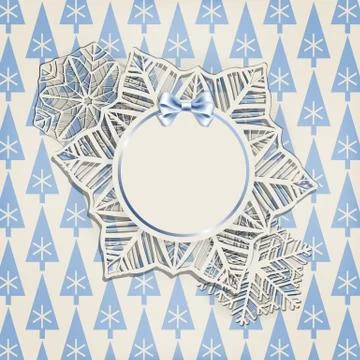 Christmas card Stock Illustration
