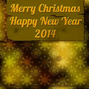 Christmas card Illustrazione stock