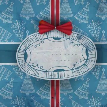 Christmas card Stock Illustration
