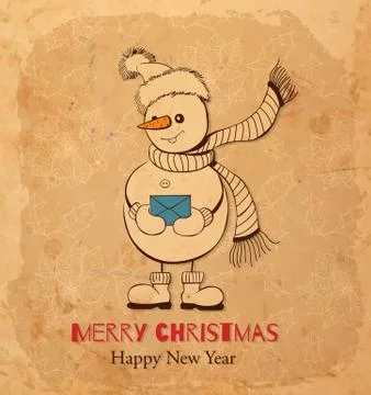 Christmas card Stock Illustration