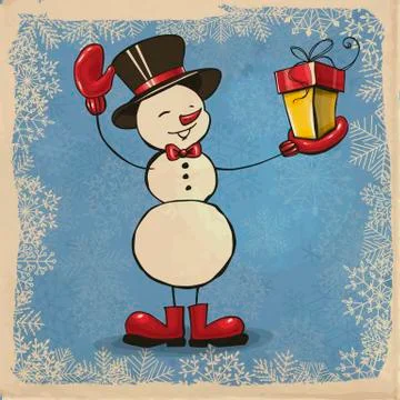 Christmas card Stock Illustration