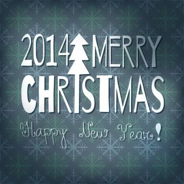 Christmas card Stock Illustration