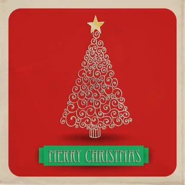 Christmas card Stock Illustration