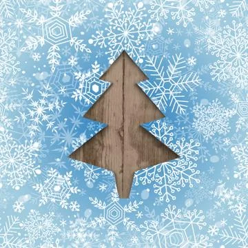 Christmas card Stock Illustration