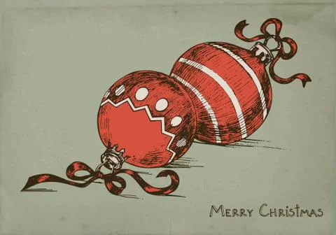 Christmas card Stock Illustration