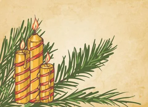 Christmas card Stock Illustration