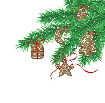 Christmas card Stock Illustration