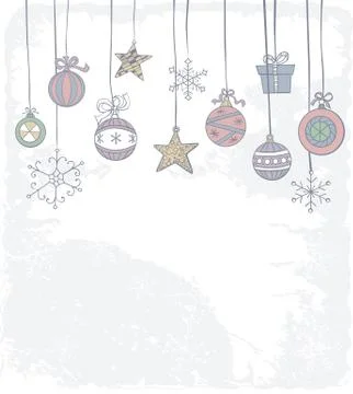 Christmas card Stock Illustration