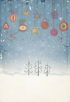 Christmas card Stock Illustration