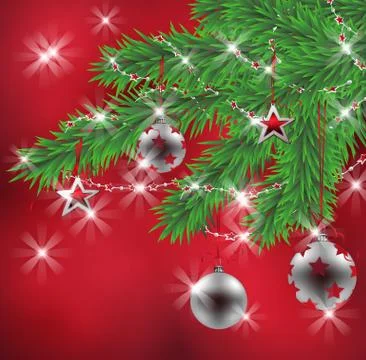 Christmas card Stock Illustration
