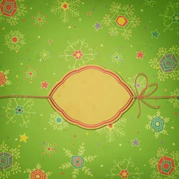Christmas card Stock Illustration