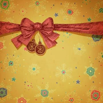 Christmas card Stock Illustration