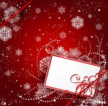 Christmas card Illustrazione stock