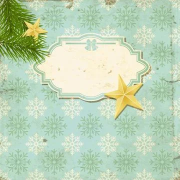 Christmas card Stock Illustration