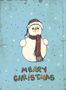 Christmas card Stock Illustration
