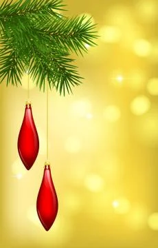 Christmas card Illustrazione stock
