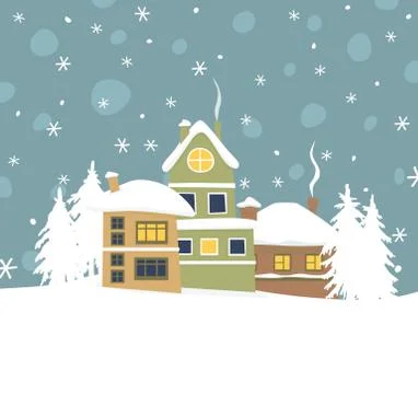 Christmas card Stock Illustration