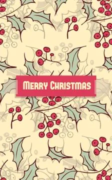 Christmas card Stock Illustration