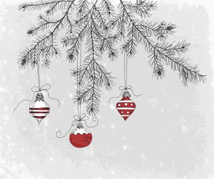 Christmas card Stock Illustration