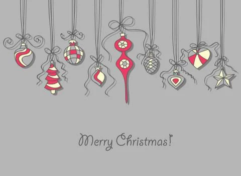 Christmas card Stock Illustration