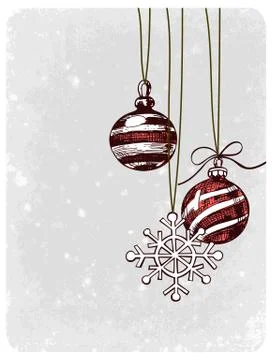 Christmas card Stock Illustration